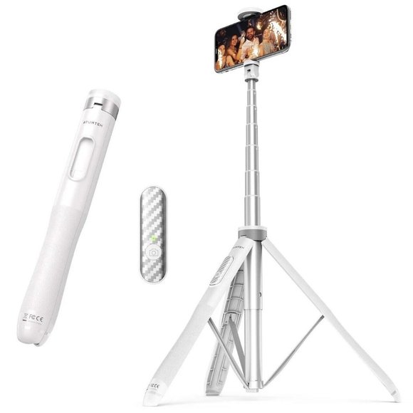 All In One Extendable Tripod Selfie Stick Stand with Adjustable Rods - New - Picture 1 of 4